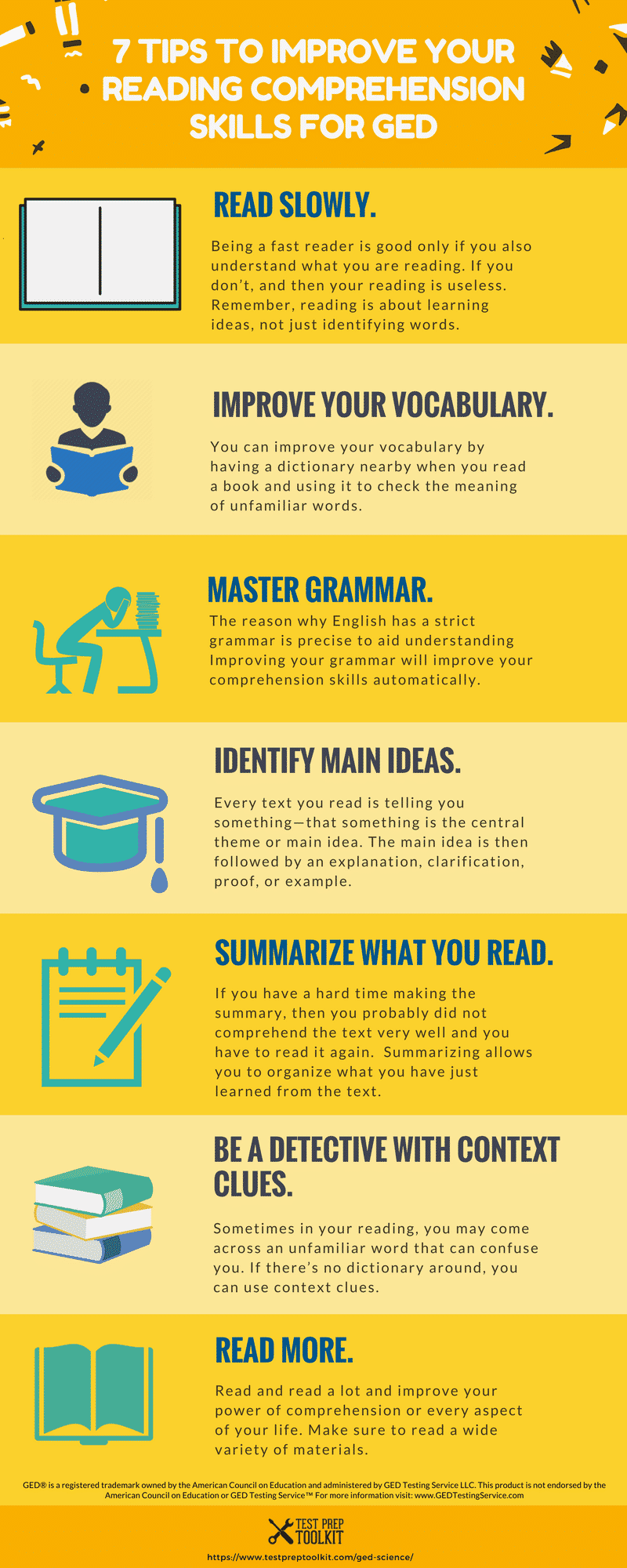 7 Tips To Improve Your Reading Comprehension Skills For Ged