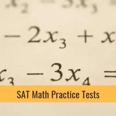 sat math practice test ith answers