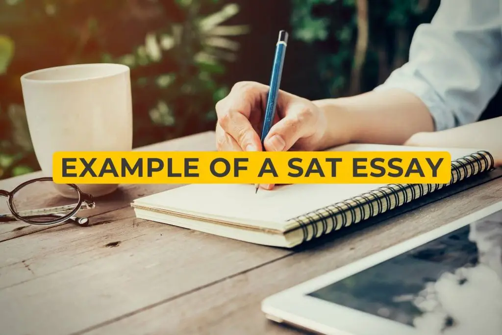 can you take sat with essay