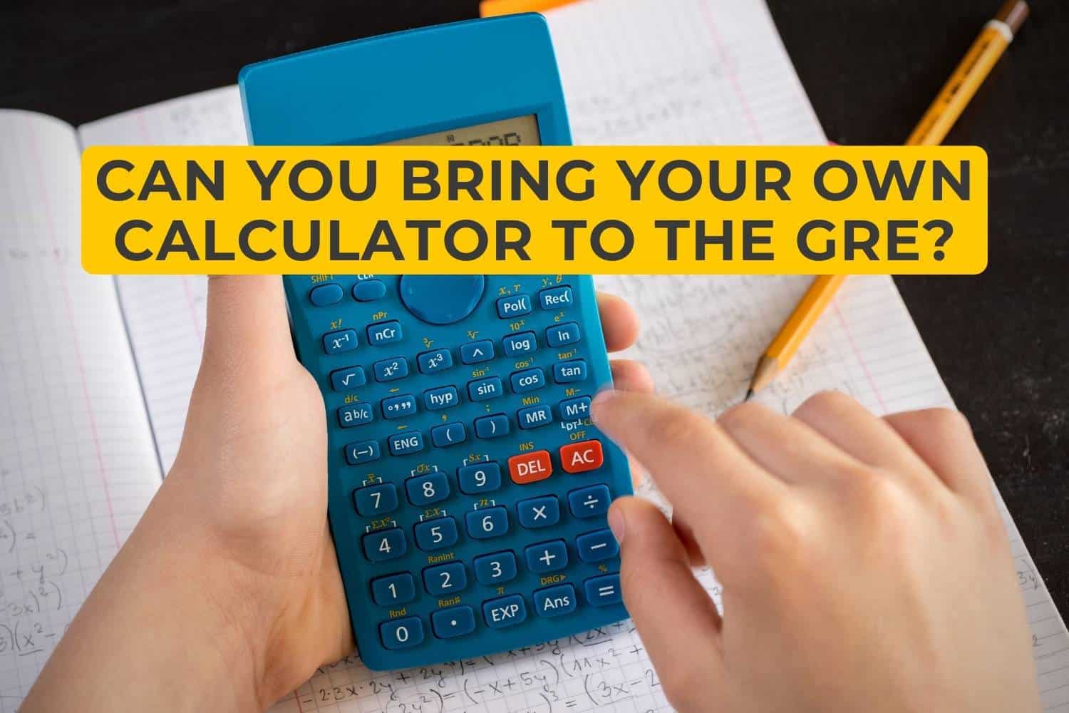 calculator on the gre