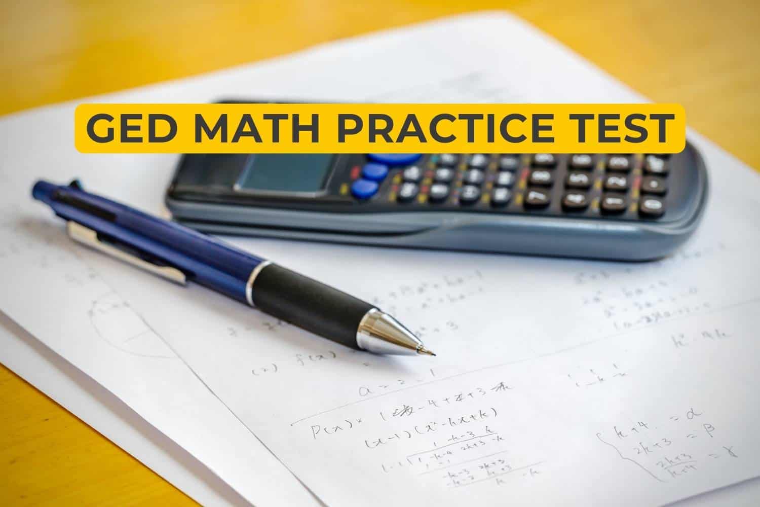 ged math practice test and answers pdf