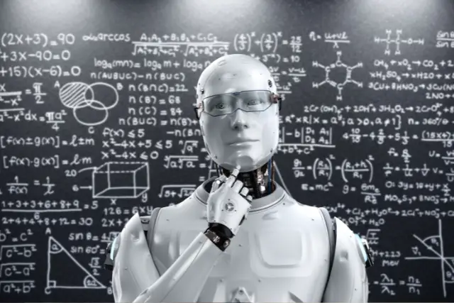 math AI robot - featured image