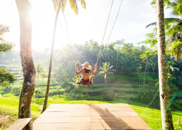 woman on a hammock in Bali - featured image